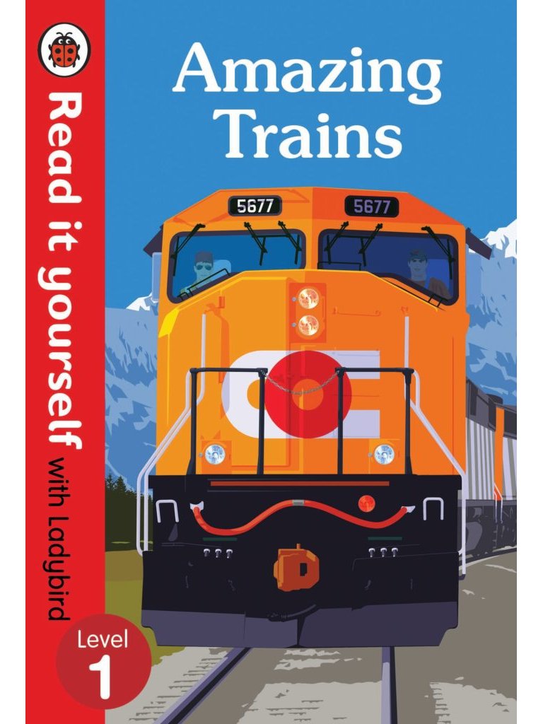 Amazing Trains – Ladybird – детска книга на английски