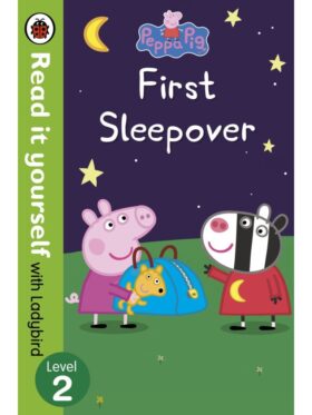 Peppa Pig First Sleepover – Ladybird – детска книга на английски