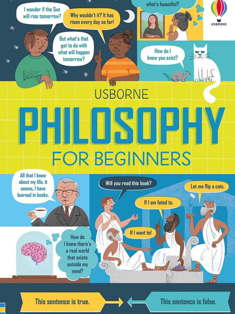 Philosophy for Beginners – Usborne – детска книга на английски