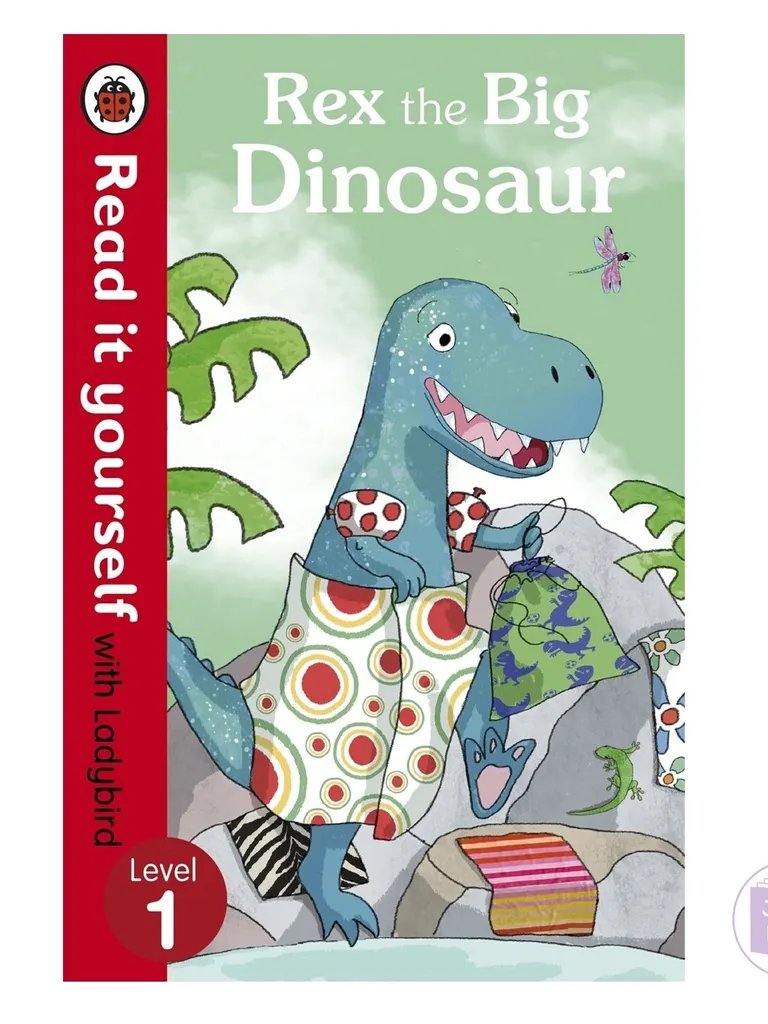 Rex the Big Dinosaur – Ladybird – детска книга на английски
