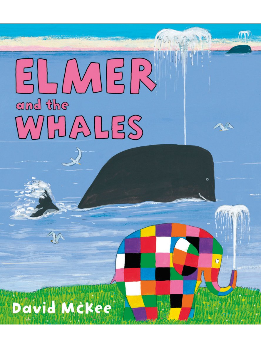 Elmer and the Whales – David McKee – детска книга на английски