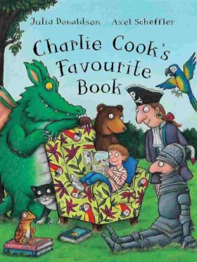 Charlie Cook's Favourite Book – детска книга на английски език, корица