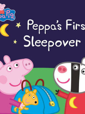 Peppa Pig: Peppa's First Sleepover – детска книга на английски